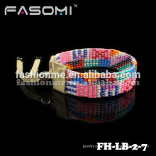 fashion seed bead wrap style festival bracelet